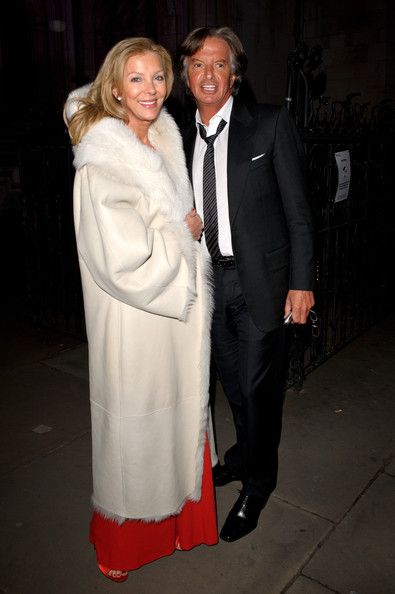 Richard+Caring and his wife in Faberge+Egg+Hunt+Grand+Auction 2012 - Getty