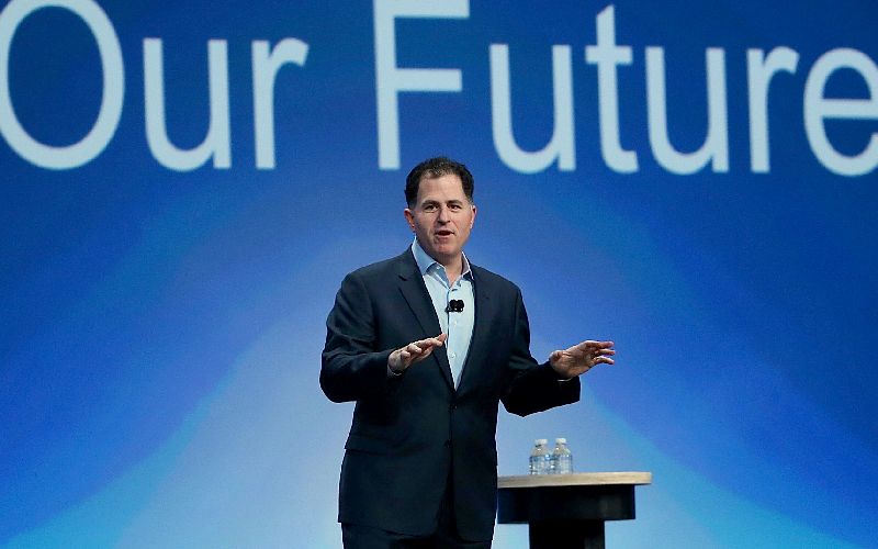 Michael Dell Addresses Oracle Open World Conference