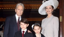 Michael Douglas and Catherine Zeta Jones Are in Jerusalem
