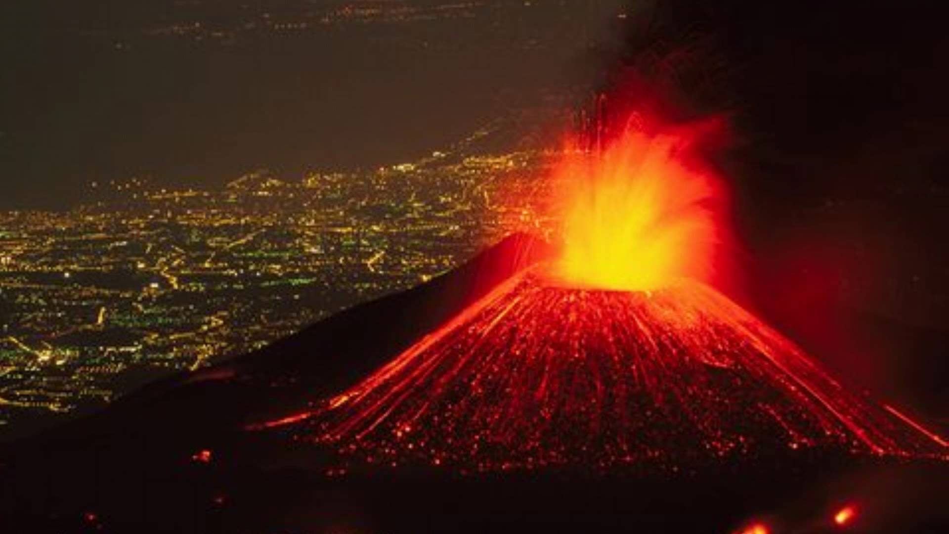 Mount Etna, Sicily, Italy. Erupting On Christmas Eve 2024 Bristol