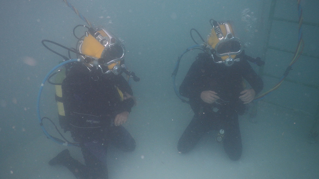 Underwater with Navy’s secret missions unit Photo IDF Spokesperson's Unit