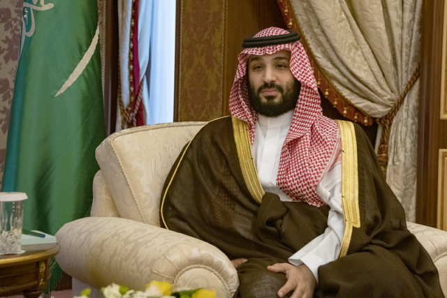 Saudi Arabia Crown Prince Mohammed bin Salman Al Saud, at al-Salam Palace in Jeddah, Saudi Arabia, 2019. [State Department Photo by Ron Przysucha