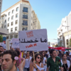 One of many protests in Beirut