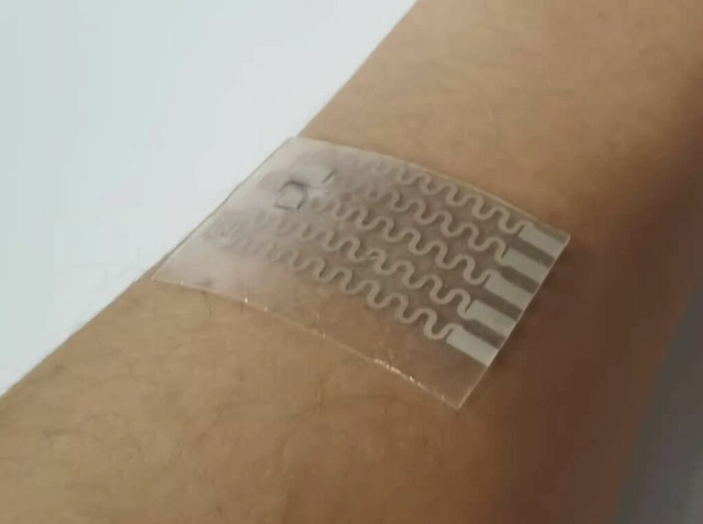 Professor Hossam Haick band aid