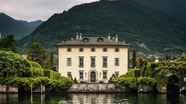 house of gucci-mansion The Lake Como estate is known as Villa Balbiano/Courtesy of AirBnb
