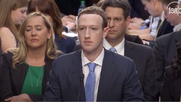 Meta Facebook The World's Largest Social Network Bleeding Users/ Zukerberg at the Congress screenshot
