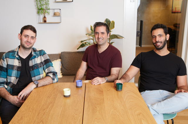 Legit Security Founders CEO Roni Fuchs, CTO Liav Caspi, and VP of R&D Lior Barak Credit for the pictures Liron Weissman