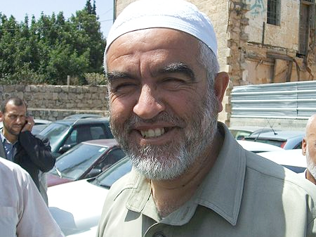 Raed Salah- leader of the Northern Branch of the Islamic Movement in Israel