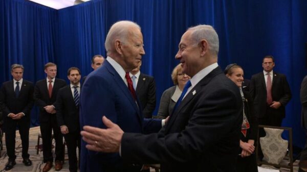 Joe Biden and Benjamin Netanyahu