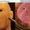 2D or 3D of methods to bind skin tissue to solid structures